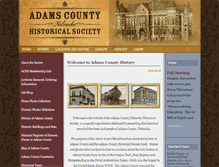 Tablet Screenshot of adamshistory.org